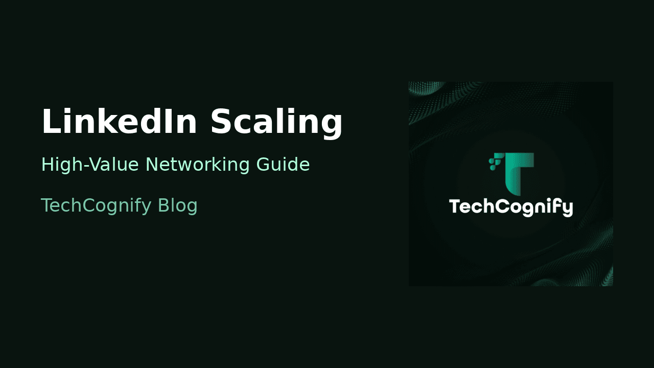 LinkedIn Scaling & High-Value Networking: The Playbook for Enterprise Clients